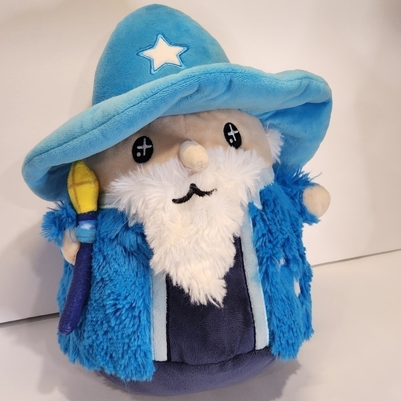 Squishable Blue Wizard with Staff 10" - Picture 2 of 10